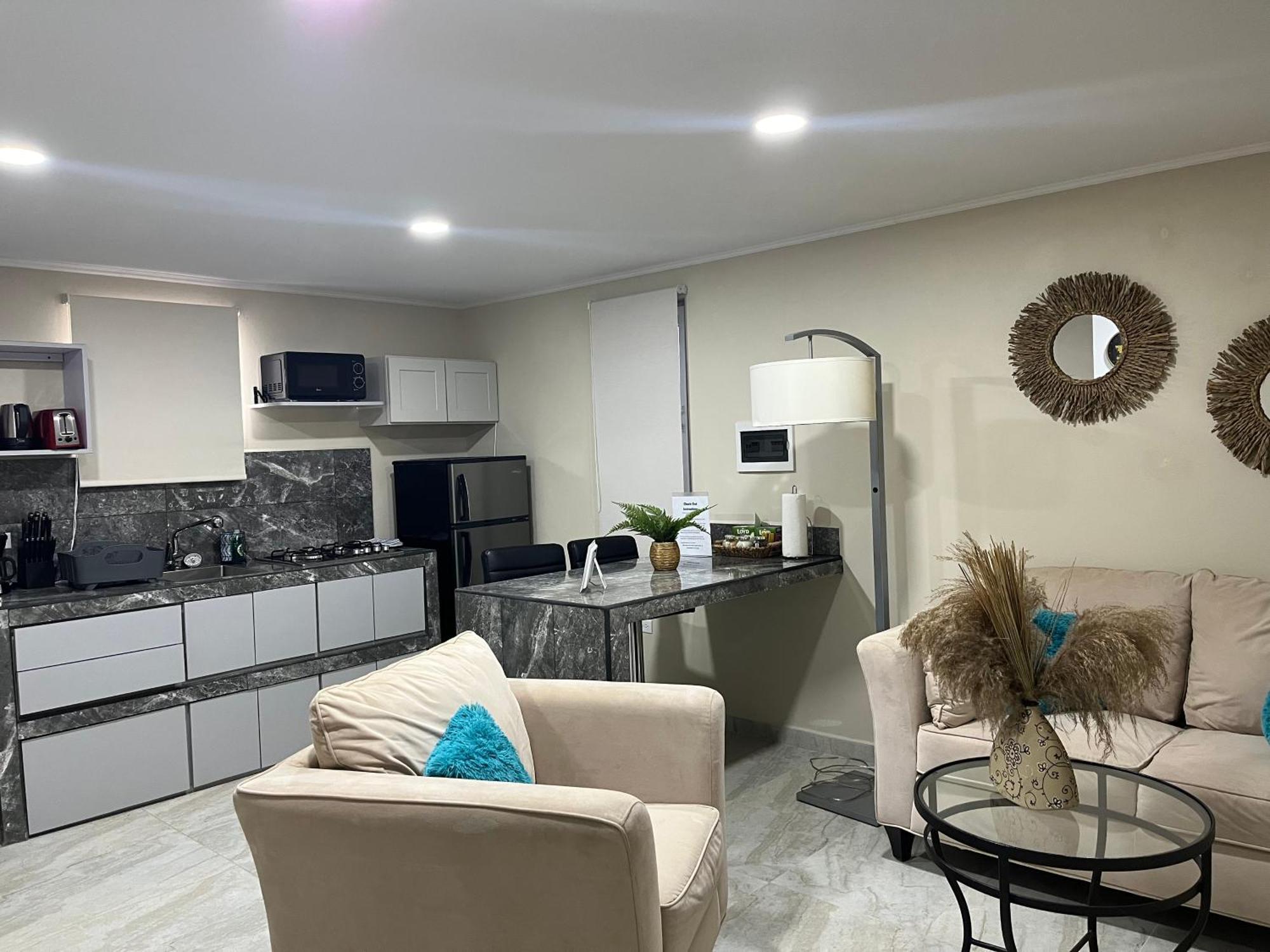 Cozy 1-Bedroom Apartment Minutes Away Drive To Mangel Halto Beach Savaneta Exterior photo